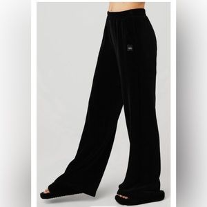 Chenille High Waist wide leg Chalet pant